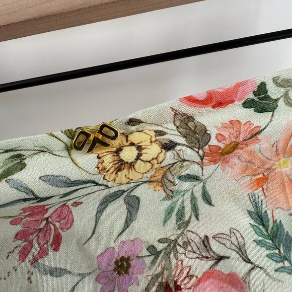 PQ PILYQ SWIM Sarong One Size Amanda Stanton Little Tassel Floral Beach Swim NWT - Picture 10 of 13